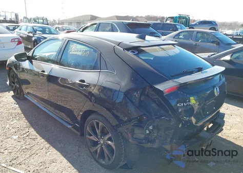 2018 Honda Civic Sport from USA, damaged, VIN SHHFK7H42JU410031